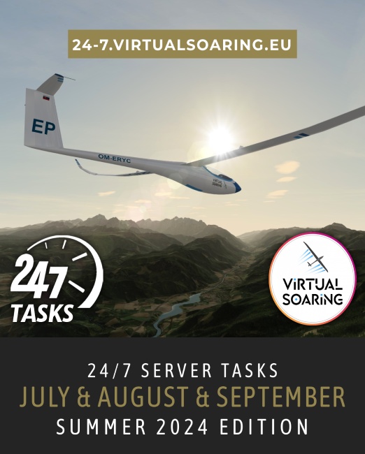 VirtualSoaring: 24/7 servers