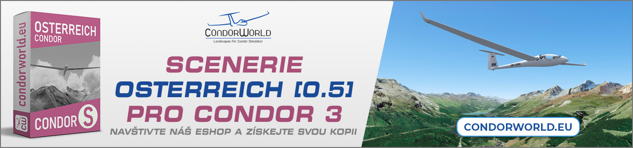E-shop CondorWorld.eu: Osterreich [0.5] scenery for Condor 3 Simulator