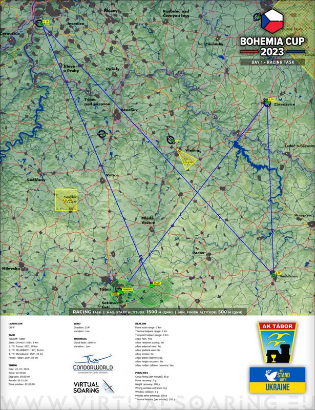 Briefing Map / Bohemia Cup 2023