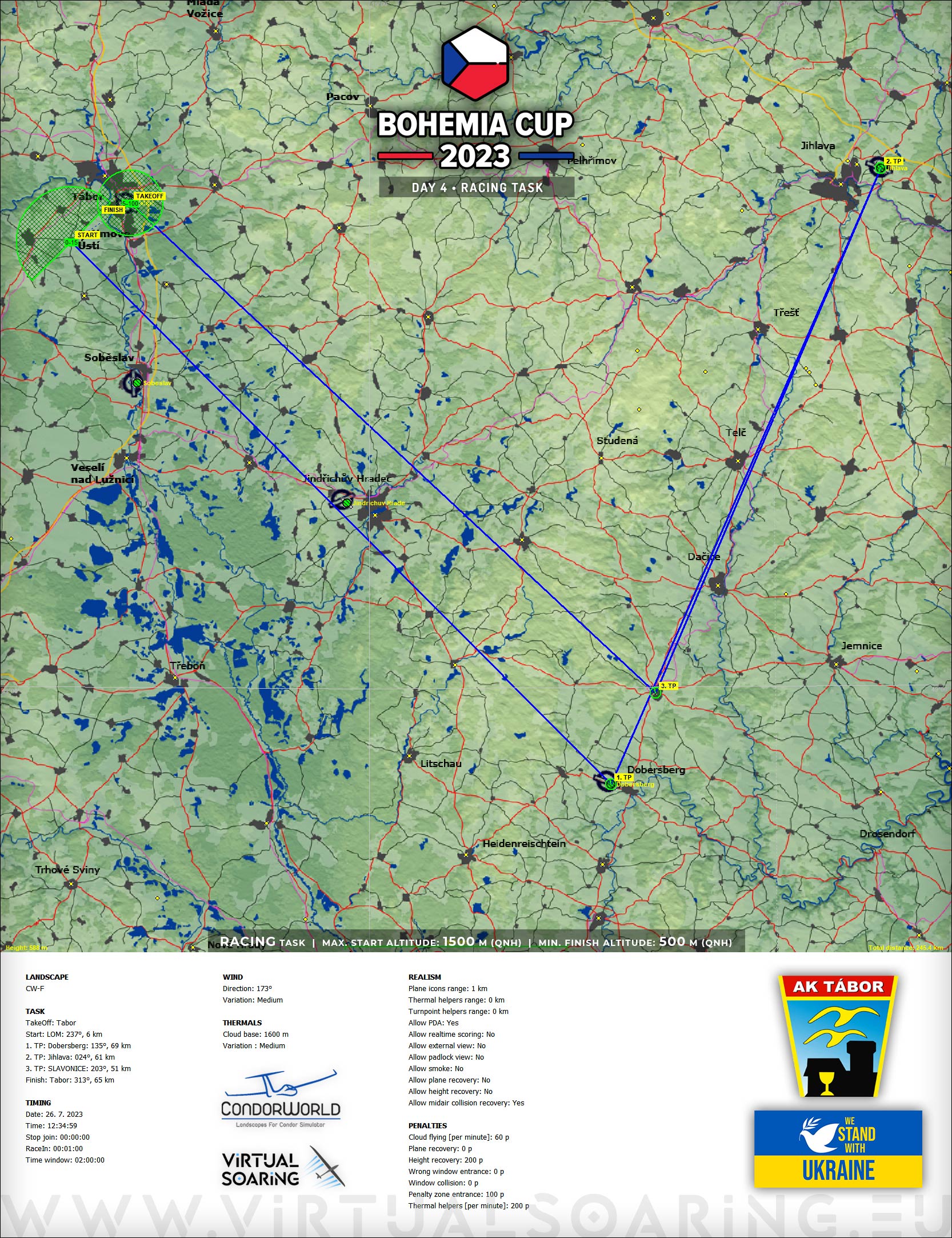 Briefing Map / Bohemia Cup 2023
