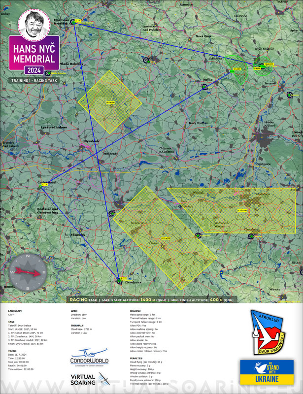 Briefing Map / Hans Nyč Memorial 2024