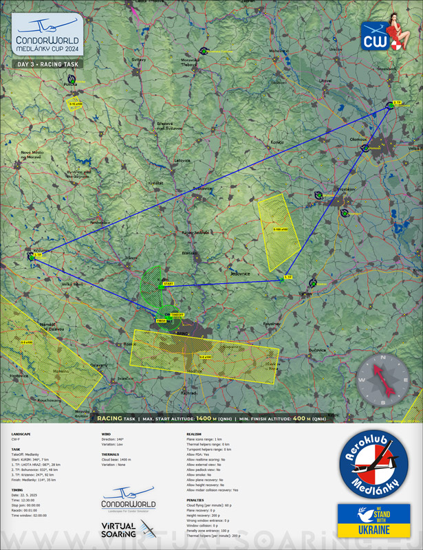 Briefing Map / CondorWorld Medlánky Cup 2024