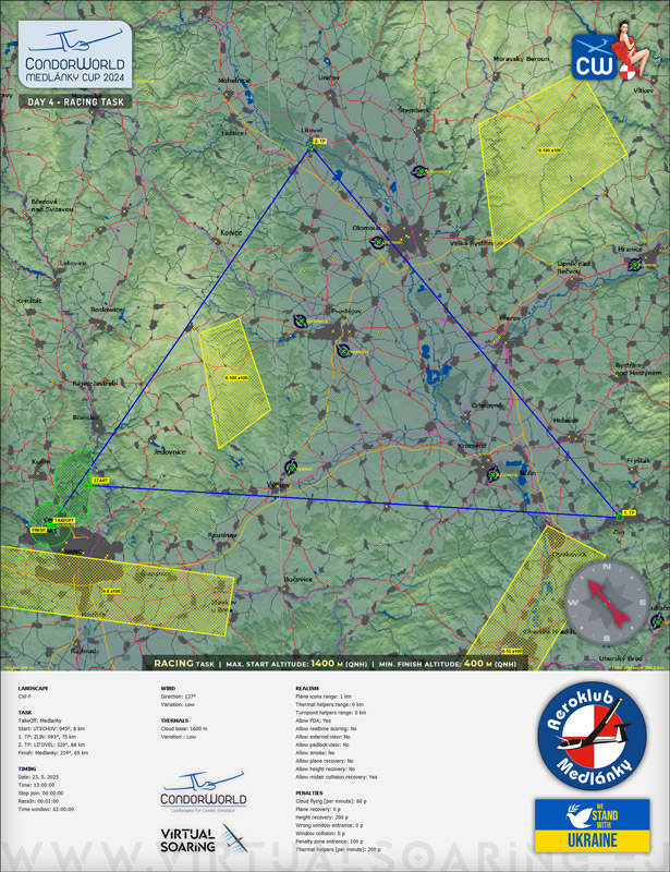 Briefing Map / CondorWorld Medlánky Cup 2024