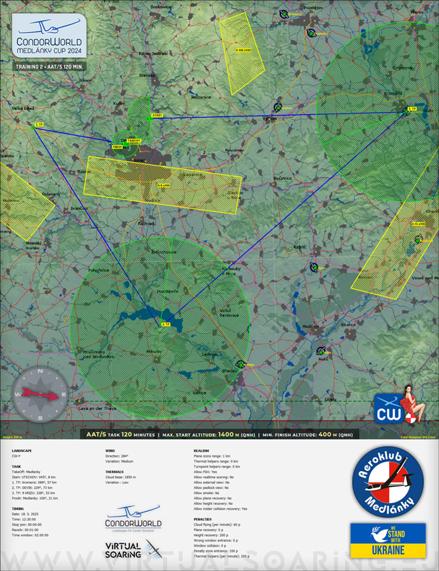 Briefing Map / CondorWorld Medlánky Cup 2024