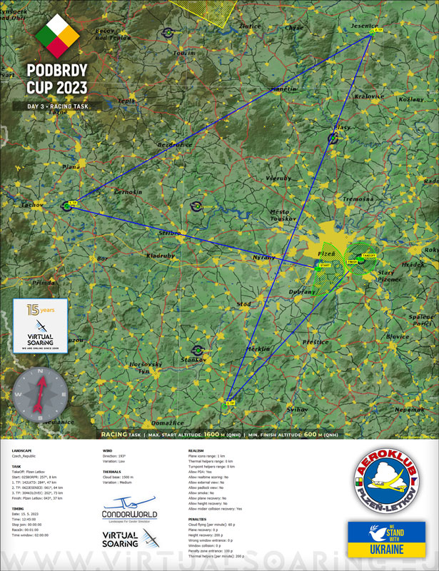 Briefing Map / Podbrdy Cup 2023