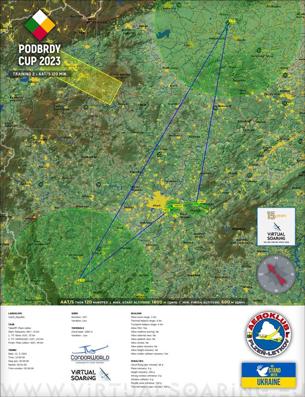Briefing Map / Podbrdy Cup 2023