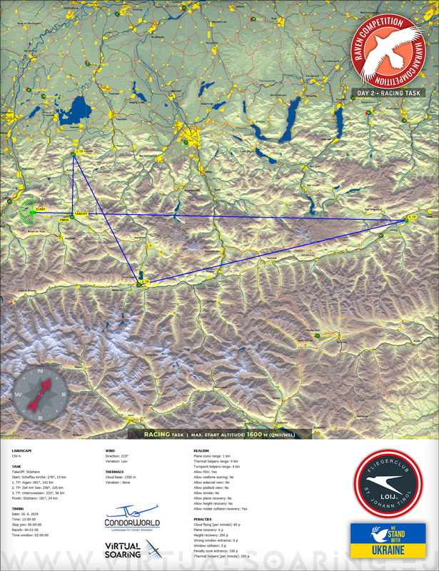 Briefing Map / Raven Competition 2024