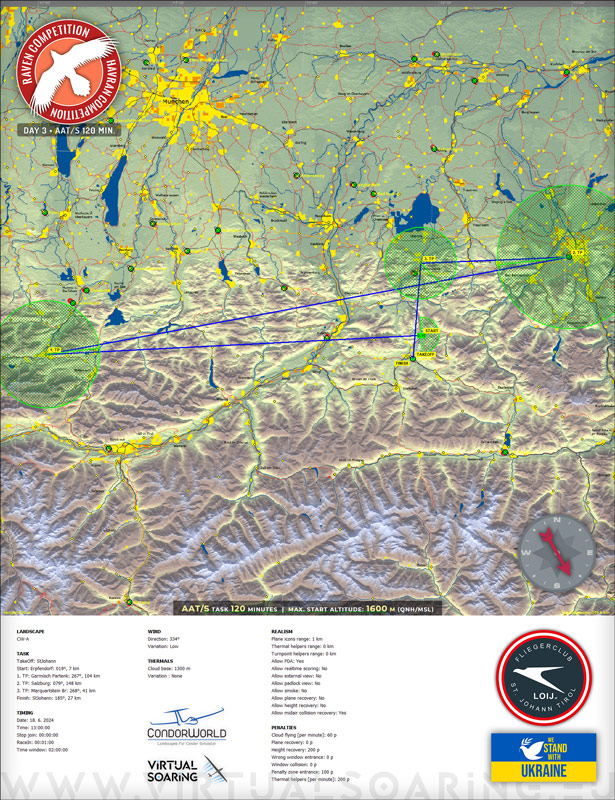 Briefing Map / Raven Competition 2024