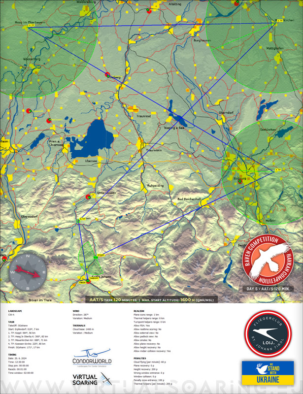 Briefing Map / Raven Competition 2024