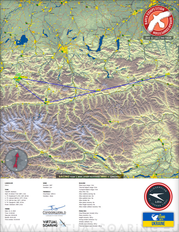 Briefing Map / Raven Competition 2024