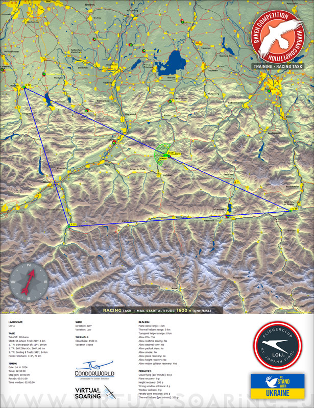 Briefing Map / Raven Competition 2024